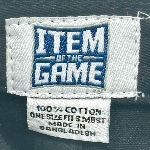 Miami Heat Item of the Game Anniversary Hat Cap Adjustable Strap Black Color NEW - Picture 7 of 7